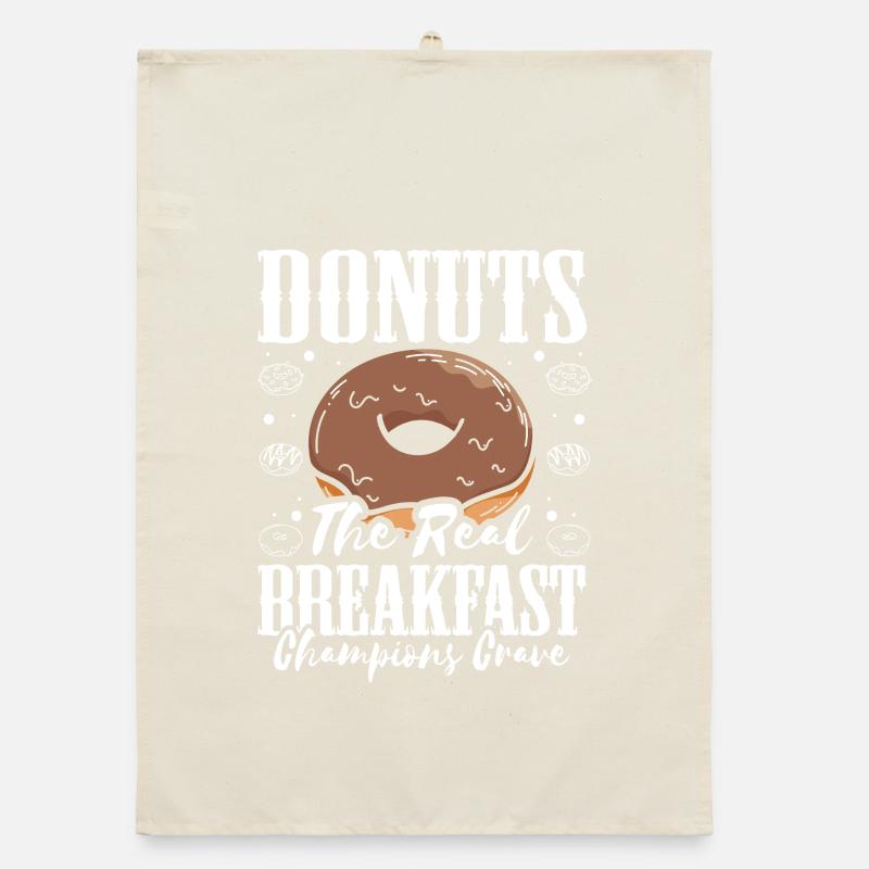 Restauration rapide en donuts Torchon bio