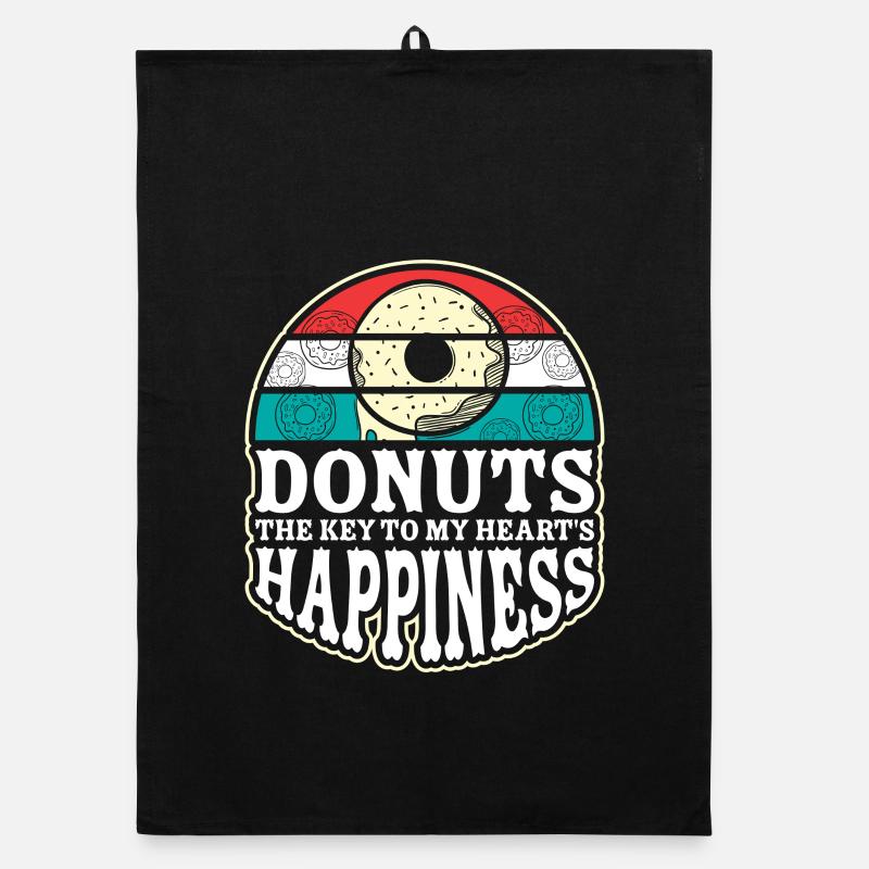 Restauration rapide en donuts Torchon bio