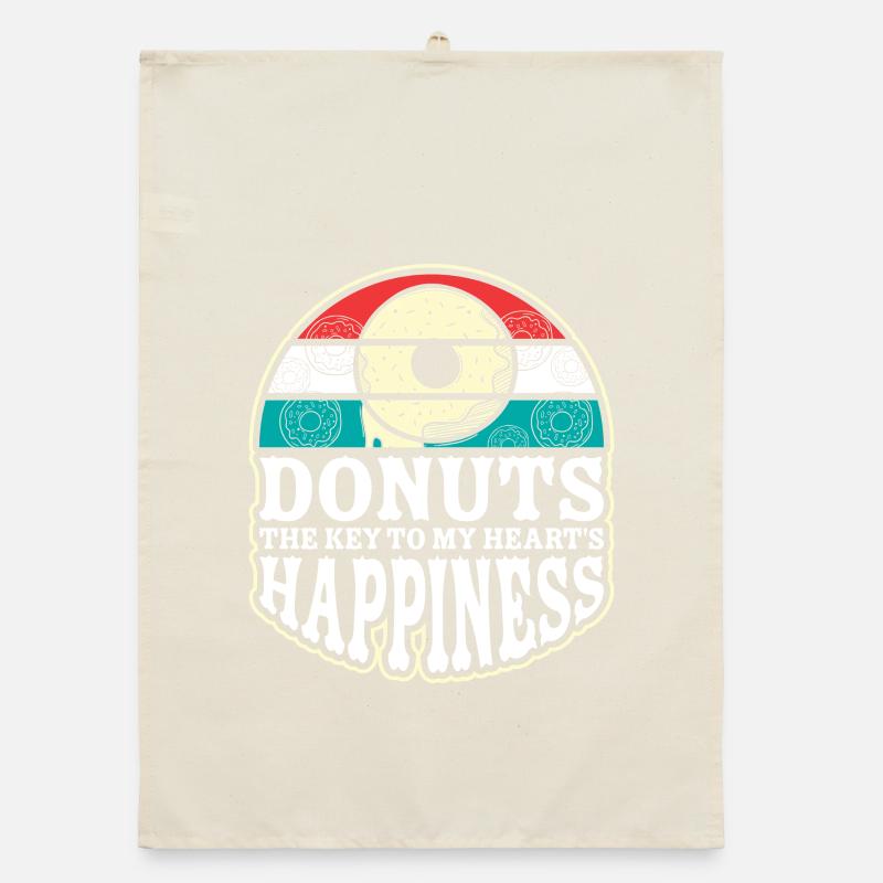 Restauration rapide en donuts Torchon bio