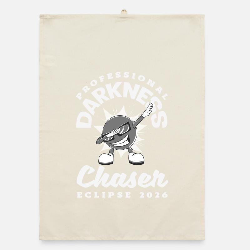 Solar eclipse 2026, August 12 Organic dish towel