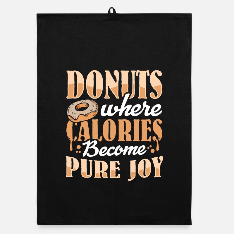 Restauration rapide en donuts Torchon bio