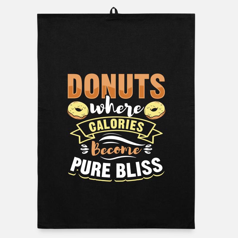 Restauration rapide en donuts Torchon bio