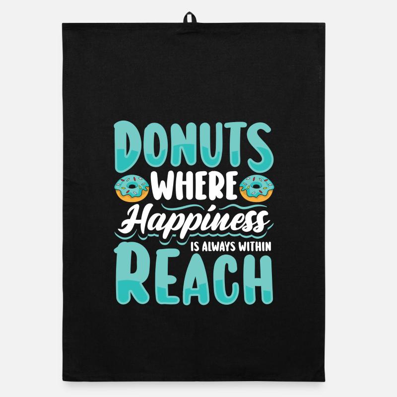 Restauration rapide en donuts Torchon bio