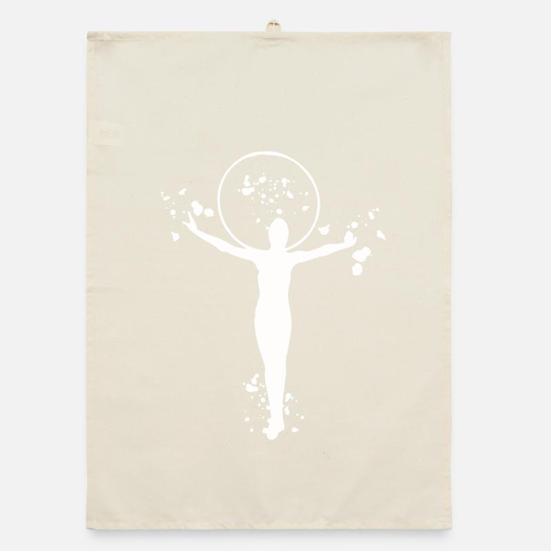 Gymnastics Hoops Rhythmic Gymnastics Organic dish towel