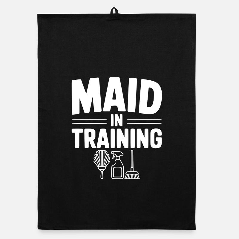 Maid in Training Organic dish towel