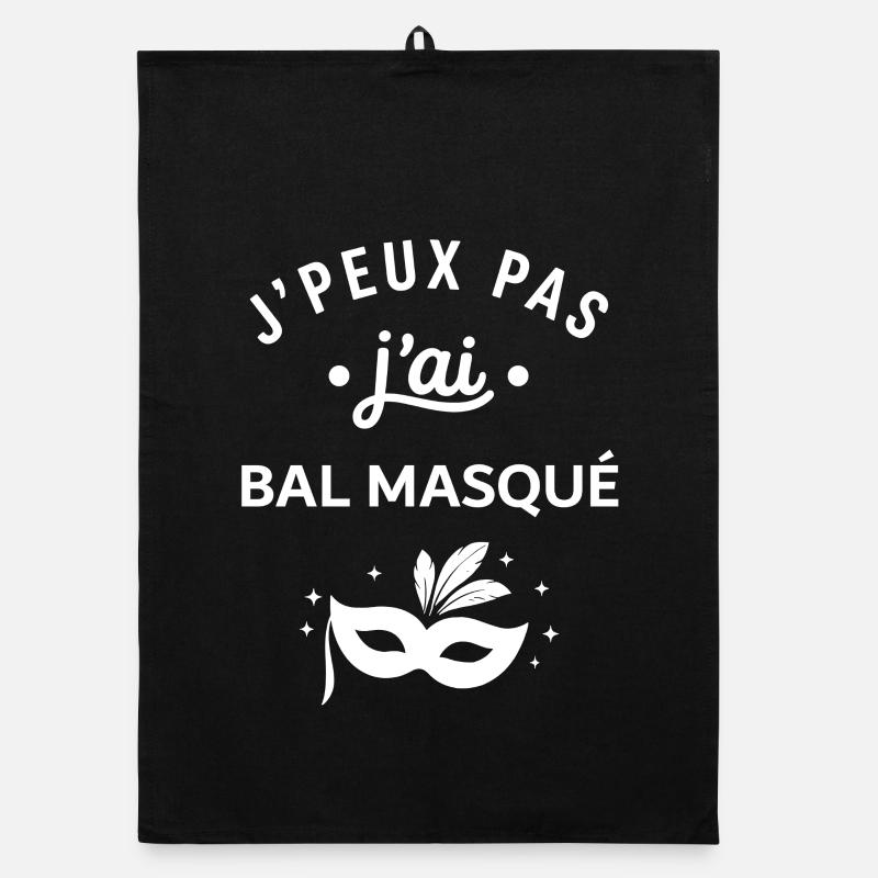 J'peux pas j'ai bal masqué Torchon bio