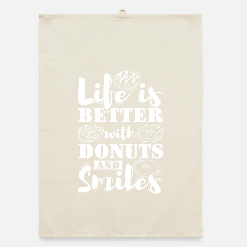 Restauration rapide en donuts Torchon bio