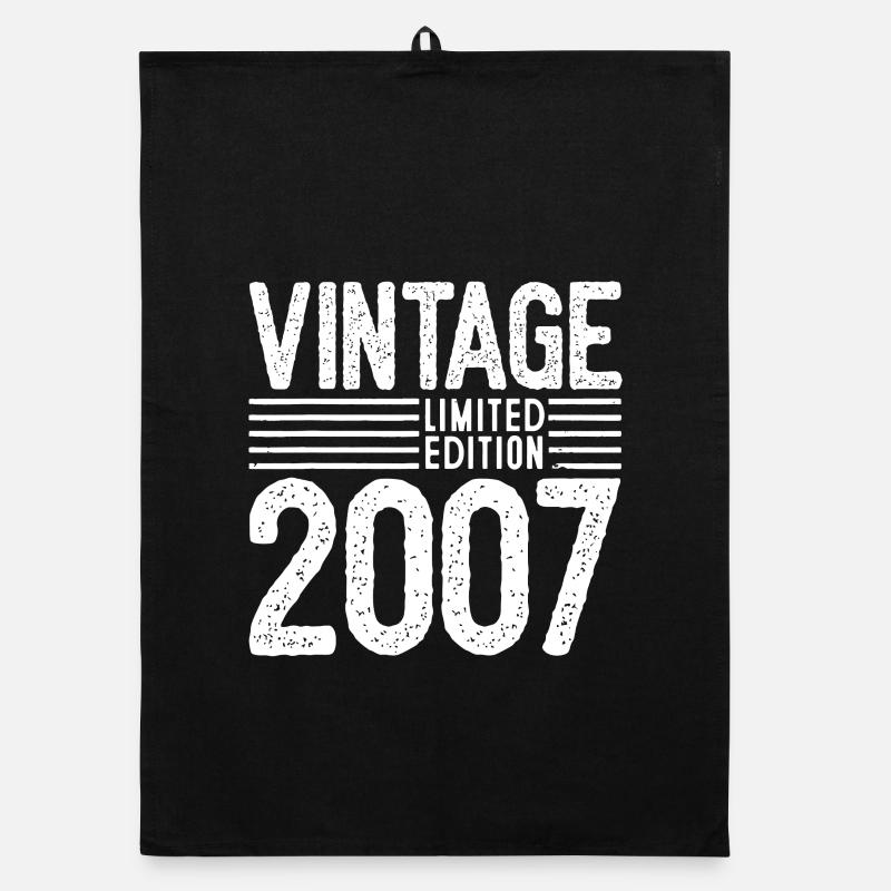 Vintage 2007 Limited Edition Organic Geschirrtuch