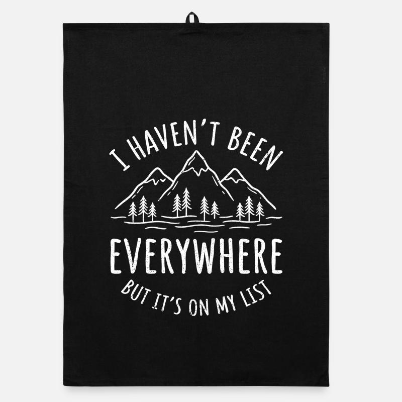 Hiking Camping Trekking Outdoors Nature Mountain Organic dish towel