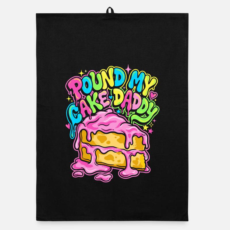 Round My Cake Daddy Organic Geschirrtuch