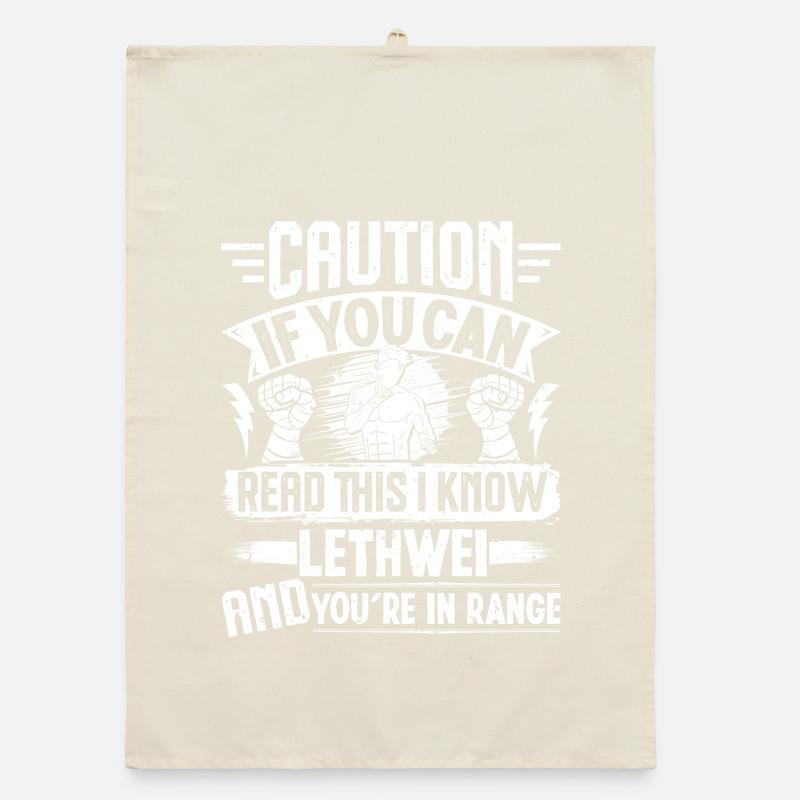  Lethwei Warrior Myanmar Boxing Training Burmese Organic dish towel