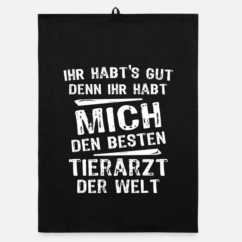 Tierarzt Organic Geschirrtuch