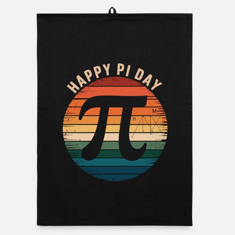 Joyeuse Jour Pi Shirt Cadeau Rétro Math Torchon bio