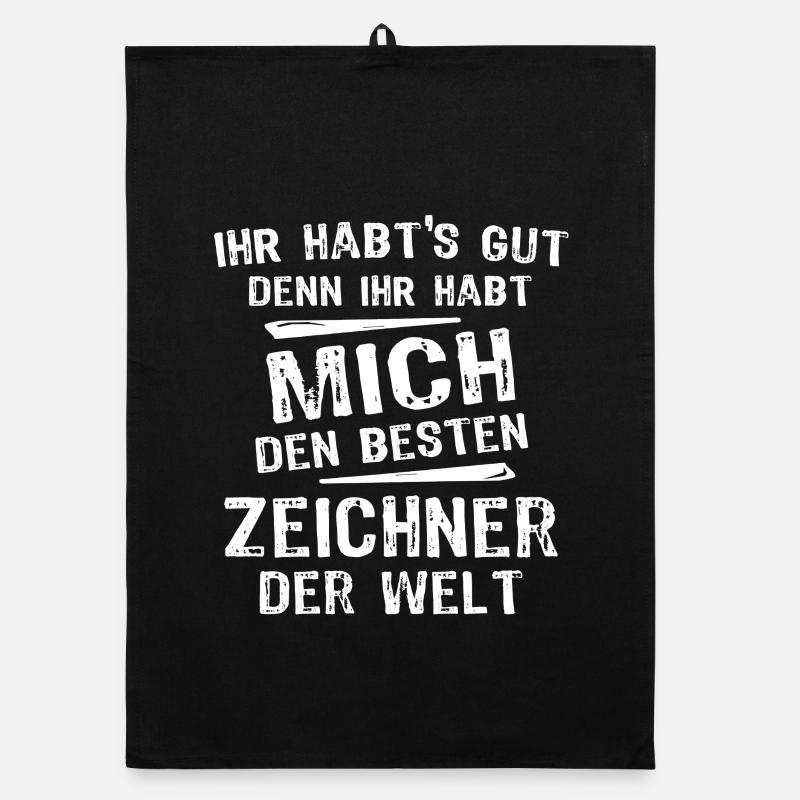 Zeichner Organic Geschirrtuch