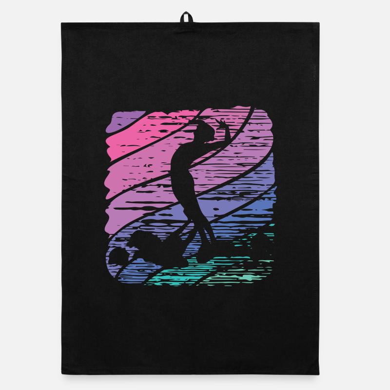 Artistic Swim Team Synchronschwimmen Organic Geschirrtuch