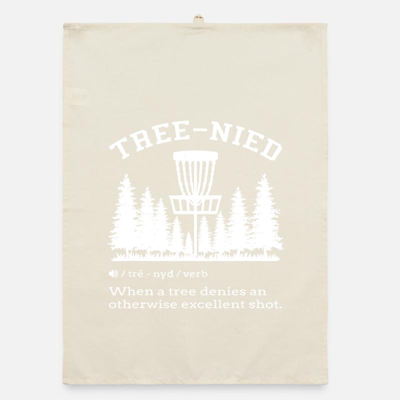 Arbre refusé : Tee du Forest Disc Golf Torchon bio