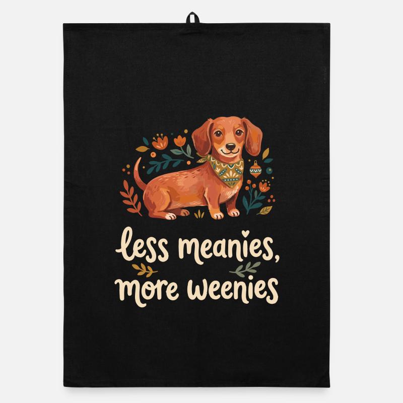 Moins méchant, plus d’amour de weenie. Torchon bio
