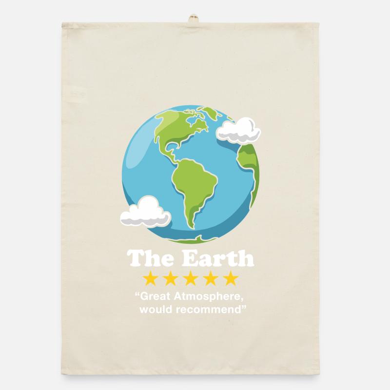 Die Erde Organic Geschirrtuch