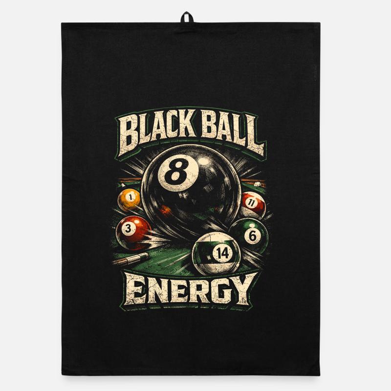 Billard à 8 billes Torchon bio