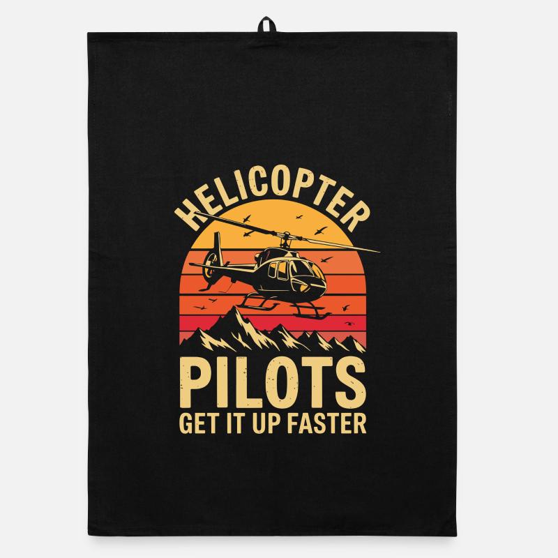 Les pilotes d’hélicoptère montent plus vite, Hubschrauber Torchon bio