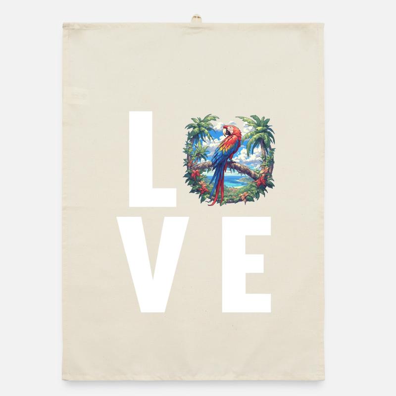 Macaw's Era Organic dish towel