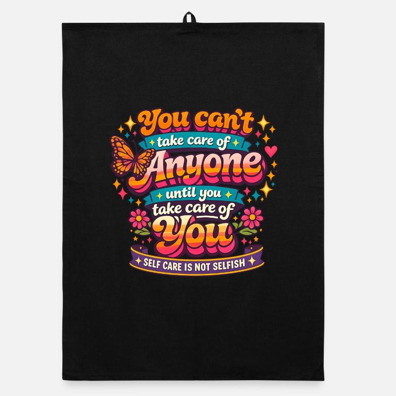 Self-care first Organic dish towel