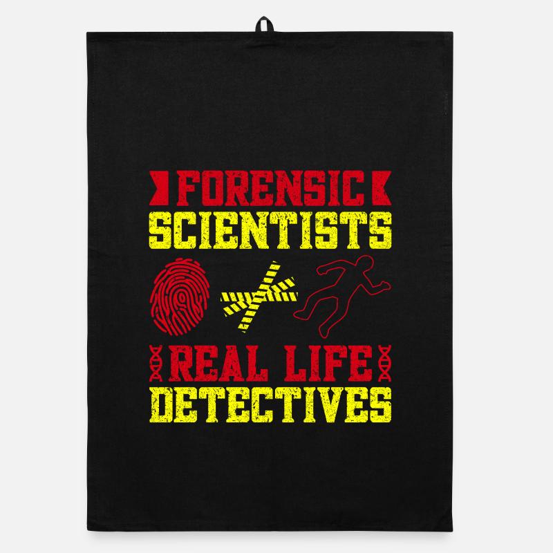 Forensic Science Major Real Life Detectives Organic dish towel
