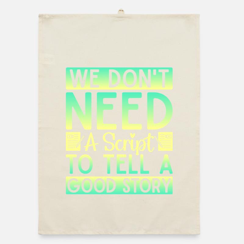 Musical Theatre We Don´t Need A Script Theater Organic Geschirrtuch
