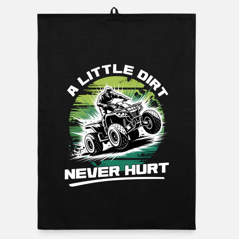 Quad ATV Boy Men Four Wheeler Organic Geschirrtuch