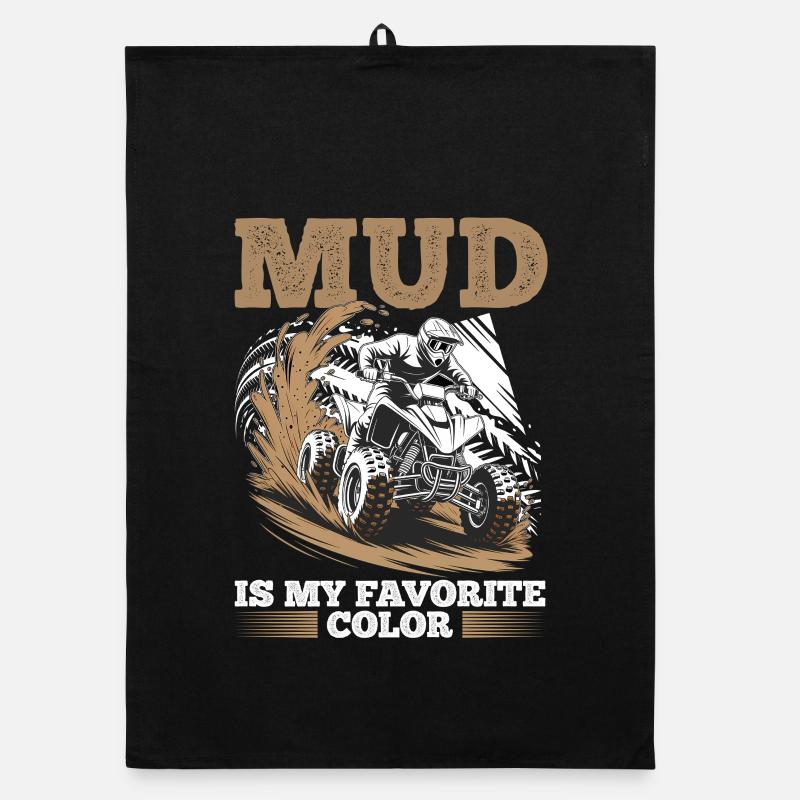 Quad ATV Boy Men Four Wheeler Organic Geschirrtuch