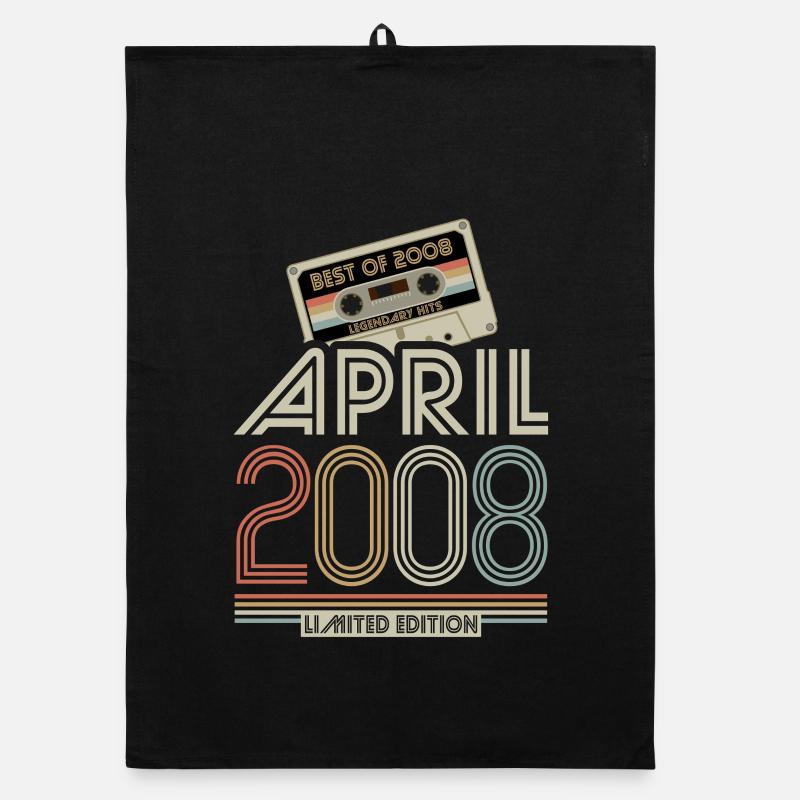 Meilleur d’avril 2008 cassette | Édition limitée Torchon bio
