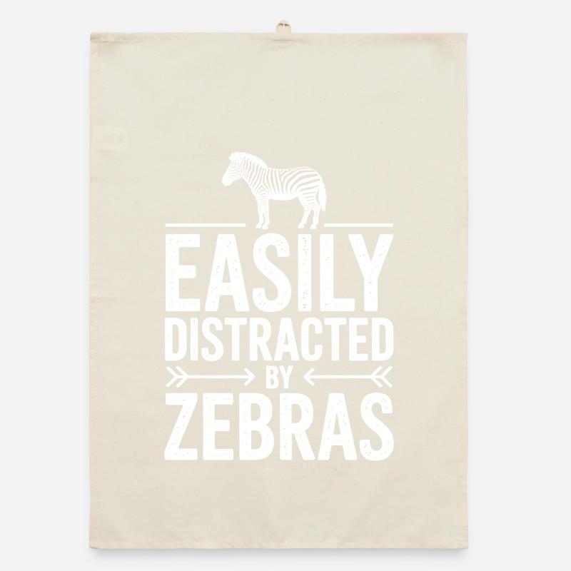 Zebra Sprüche Zebras Lustiges Zebra Geschenk Organic Geschirrtuch