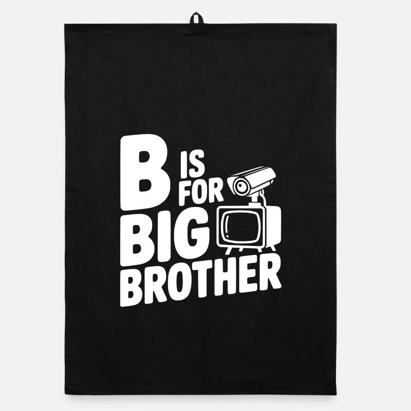 B is for Big Brother Organic dish towel
