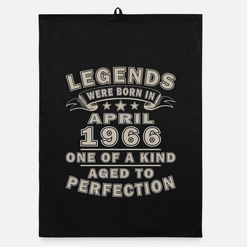 April 1966 Organic Geschirrtuch