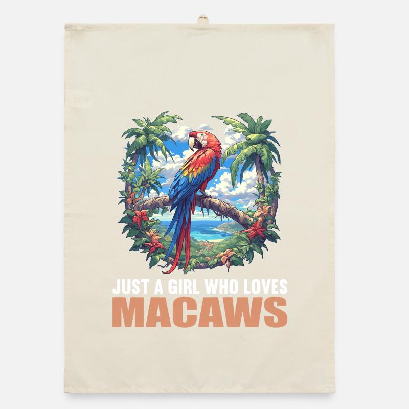 Macaw's Era Organic dish towel