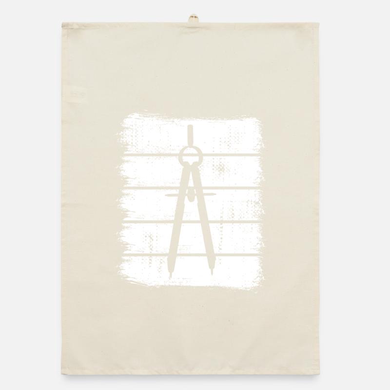 Compasses Organic dish towel