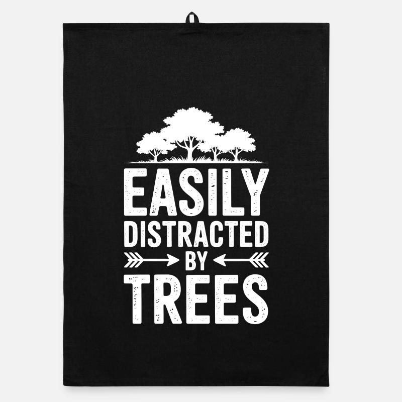 Tree Sayings Tree Funny Trees Gift Organic dish towel