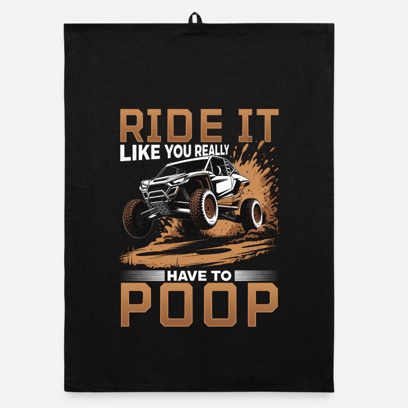 UTV Tout-Terrain Boy Men 4 Wheels Side by Side Torchon bio