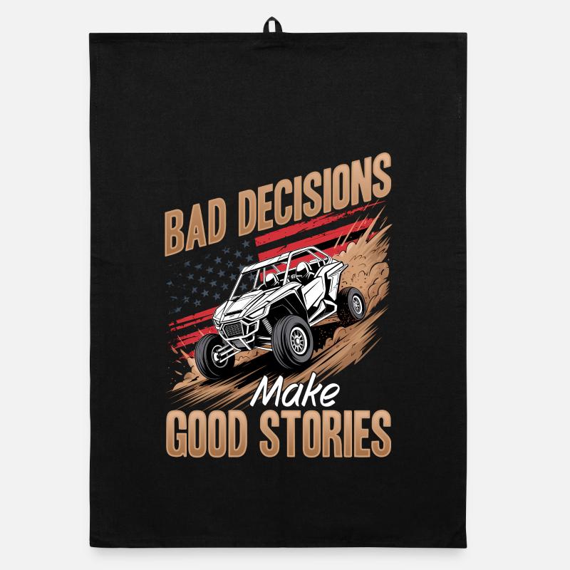 UTV Tout-Terrain Boy Men 4 Wheels Side by Side Torchon bio