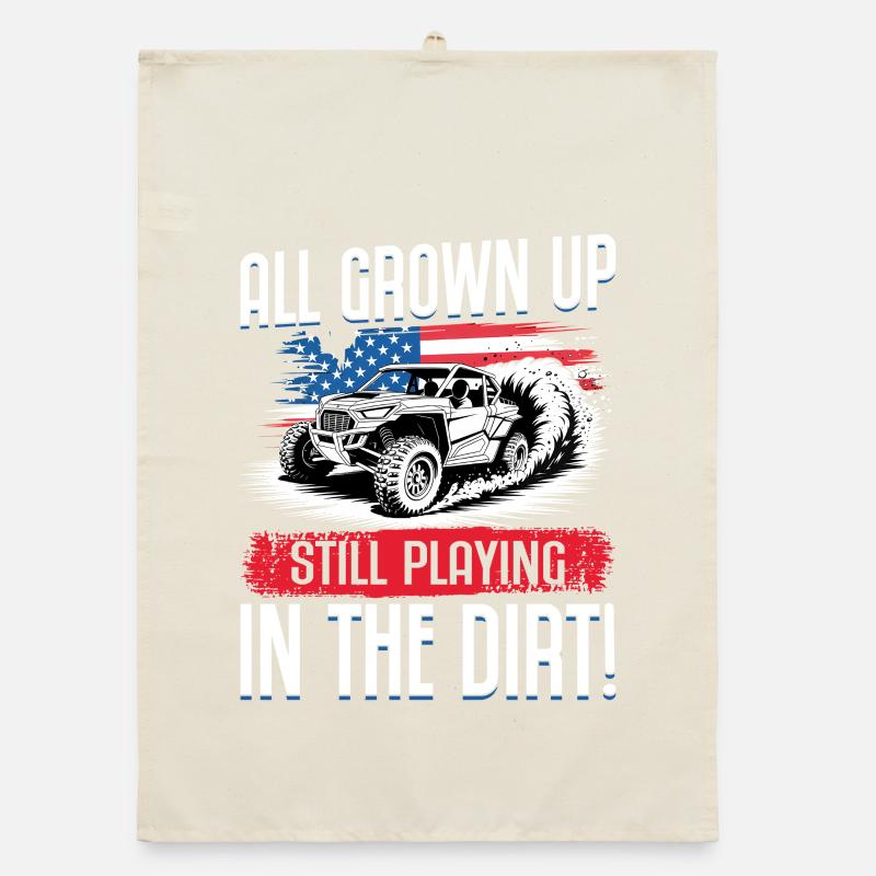 UTV Tout-Terrain Boy Men 4 Wheels Side by Side Torchon bio