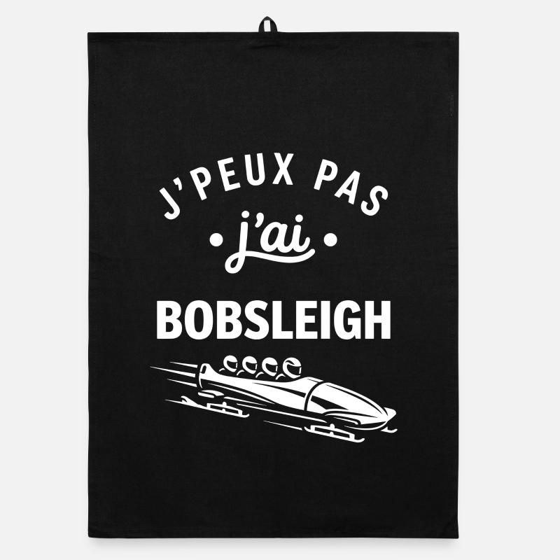 J'peux pas j'ai bobsleigh Torchon bio