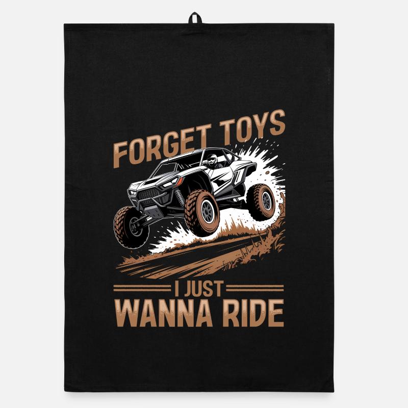 UTV Tout-Terrain Boy Men 4 Wheels Side by Side Torchon bio