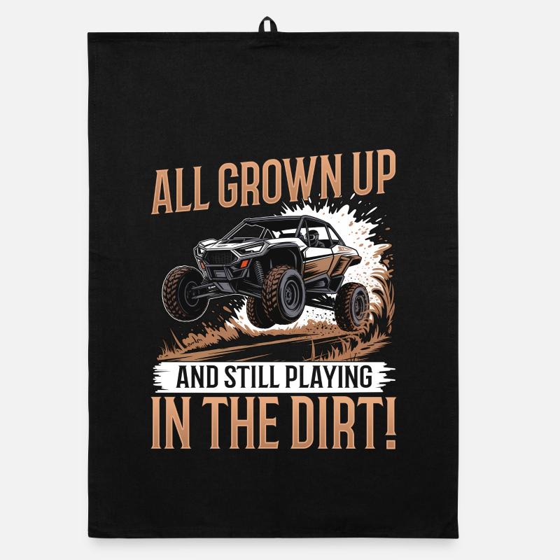 UTV Off Road Boy Men 4 Wheeler Side by side Organic Geschirrtuch
