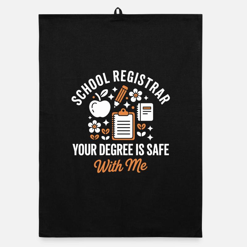 School Secretary School Office Administration School Work Organic dish towel