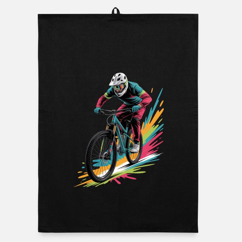 Conception de VTT Coloré pour garçons Torchon bio