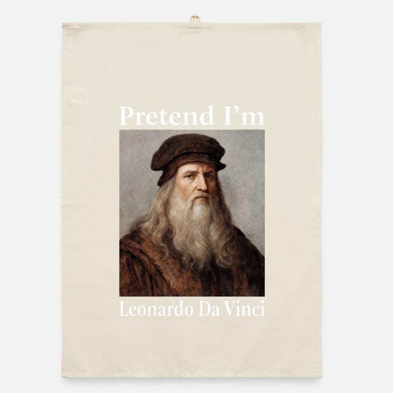 Fais comme si j’étais Léonard de Vinci Torchon bio