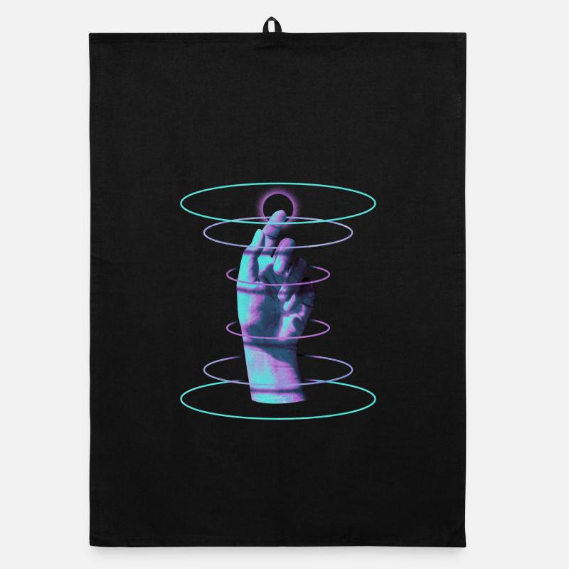 Techno Main Hypnotique Rave DJ - Musique Techno Torchon bio