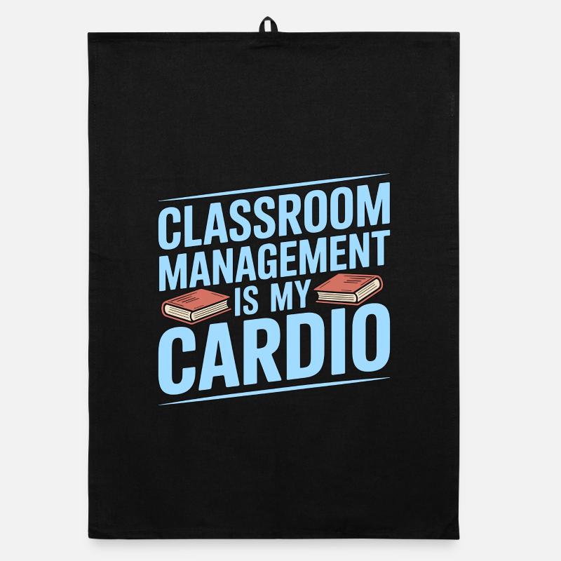 High School Teacher Classroom Management Education Organic dish towel