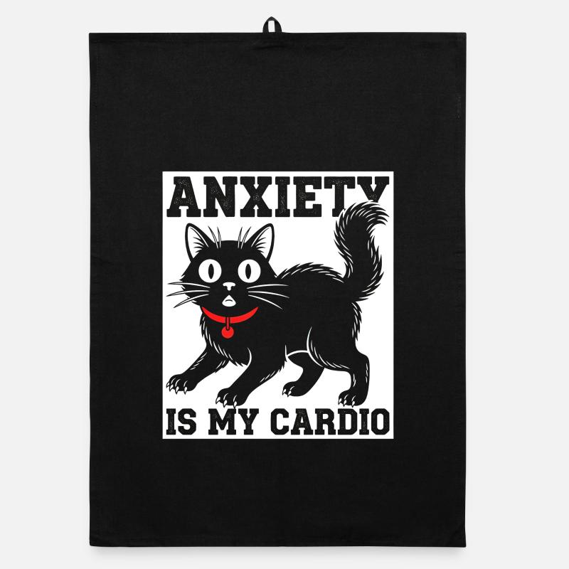 L’anxiété, c’est mon chat cardio Torchon bio