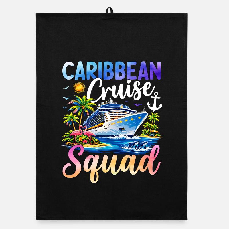 Équipe de croisière dans les Caraïbes Torchon bio